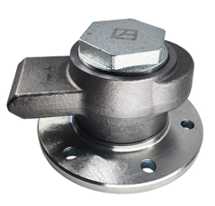 Palier droit 6 trous pour déchaumeur LEMKEN 5554500 adaptable - BlackSteel©