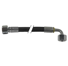 Tuyau hydraulique avec raccords pour téléscopique MANITOU 247861 adaptable