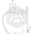 Dent double spire droite 304451 adaptable