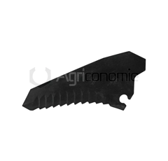 Couteau pour autochargeuse 400 x 186 x 5 mm KRONE 347216.7 adaptable