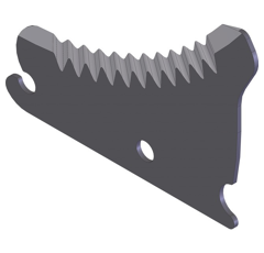 Couteau pour presse à balle JOHN DEERE CC52821 adaptable