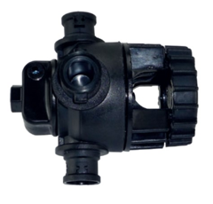 Porte buse Quadrijet à air (nouveau) QUADRIX ∅25 perçage 10mm | BERTHOUD