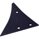 Étrave gauche pour charrue KUHN 619121 adaptable Blacksteel