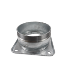 Bride carrée galva 150 x 150 mâle