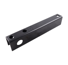 Barre de profil U 285 mm adaptable - BlackSteel©