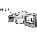 Bride support Ø 12,5 mm HATZENBICHLER adaptable BlackSteel©