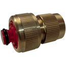 Raccord automatique aquastop 16/19 laiton