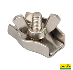 Lot de 10 boulons d'assemblage double pour fils électro-plastique - PATURA