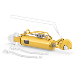 Hydraulischer Oberlenker HOLHS-C70DS-, Kat. 3 537 - 722 mm, Bolzen Ø 25,2  1207238 Walterscheid