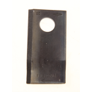 KM-Klinge rechts gekröpft 96x4 mm, 19 Loch KM96GEKR Deutsche EA-Qualität Härte 50+ 