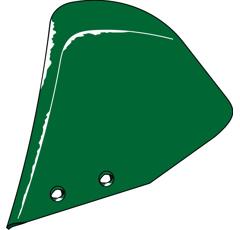 Düngereinlegerstreichblech - links KK076813RM Kverneland by Muzzi Industrie