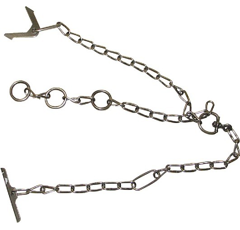Lien 3 branches pour veau Ø 4 mm