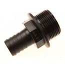 Schlauchanschluss Gew.1 1/4",Tülle 25,länge 75 mm Agrotop