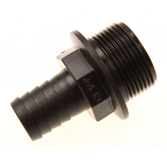 Schlauchanschluss Gew.1 1/4",Tülle 25,länge 75 mm Agrotop