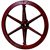 Roue packer Ø 700 mm 40° pour rouleau adaptable - BlackSteel©