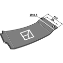 Patin pour faucheuse VICON VN90066591 adaptable - BlackSteel©