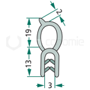 Joint d’étanchéité pour machine agricole CASE IH adaptable