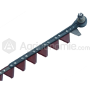 Section lame de coupe boulonée 6600 mm pour moissonneuse-batteuse CLAAS adaptable