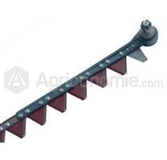 Section lame de coupe boulonée 6600 mm pour moissonneuse-batteuse CLAAS adaptable