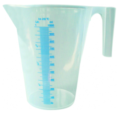 Mesure translucide 5 L graduée
