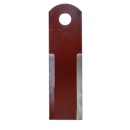 Couteau de broyeur lisse 4 mm pour moissonneuse 84037551 CLAAS adaptable