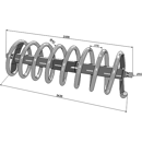 Spiralwalze G 2420 mm für Vibrogrubber – Nachbau  