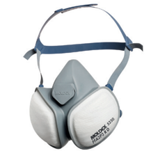 Semi-máscara para productos fitosanitarios MOLDEX con cartucho A2P3