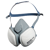 Semi-máscara para productos fitosanitarios MOLDEX con cartucho A2P3