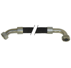 Tuyau hydraulique avec raccords pour téléscopique MANITOU 233722 adaptable