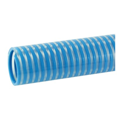 Tuyau PVC à Spiralé bleue Ø18 x 24 mm - Spécial semoir Monosem - 25 m