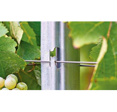 Dr. Reisacher Reihenpfahl P6 - Stückverzinkt - 1,65 mm