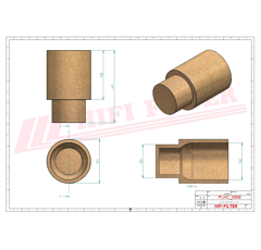 Filtre hydraulique adaptable HIFI FILTER SH70259