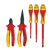 Jeu de 5 pinces ergotorques et tournevis isolés | KS TOOLS