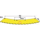 Lame de scie pour mélangeuse KEMPER 53030 adaptable - Blacksteel©