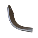 Lame de fraise hélicoïdale Droite avec plaquettes carbure ALPEGO MK0A00036 adaptable