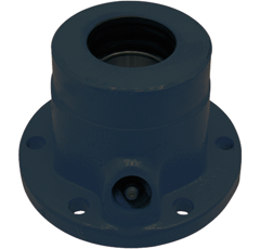 Moyeu complet  Ø palier 30 - 35 mm pour LEMKEN 5478882 adaptable