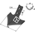 Soc triangulaire pour cultivateur VADERSTAD 212385 adaptable - Blacksteel©