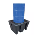 Bac de rétention rectangle 225L caillebotis plastique PEHD | GENERIQUE