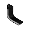 Lame droite pour Fraise/Rotavator MURATORI 12002200 adaptable - Blacksteel©