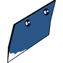 Düngereinlegerschar - links 3363715M Lemken by Muzzi Industrie