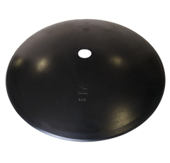 Disque lisse ∅610x8 pour cover crop Ø 51,5 adaptable - Blacksteel©