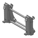 Interface d'accroche pour chargeur frontaux TENIAS S3000/MX adaptable