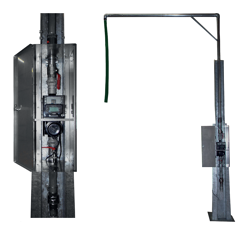 Potence de remplissage en 2,50 ou 4,20 m