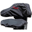 Housse de siège tracteur noire 480 x 430 x 400 mm adaptable