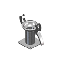 Bride ANFOR carrée 180 x 180