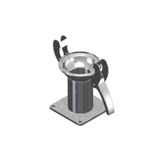 Bride ANFOR carrée 180 x 180