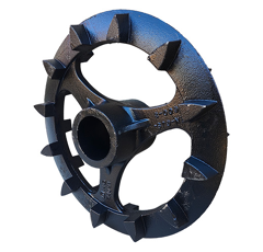 Disco Crosskill Ø 410 mm para rodillo desterronador FARMET 11136 adaptable