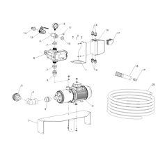 Station de lavage sans cuve 60 L/min - 2850 tr/min - RENSON