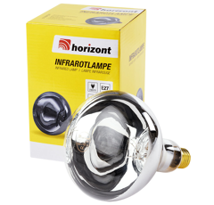 Ampoule chauffante 150 W blanche - HORIZONT