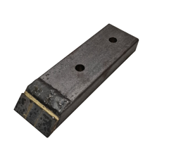 Pointe de décompacteur avec plaquettes carbure et rechargement DURO 1016A adaptable